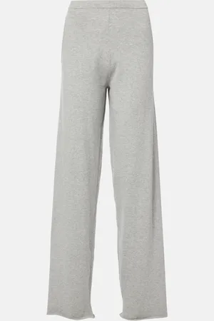 EXTREME CASHMERE Weite Hose N°353 Relax aus Baumwolle und Kaschmir