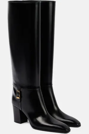 Saint Laurent Stiefel Julia aus Leder