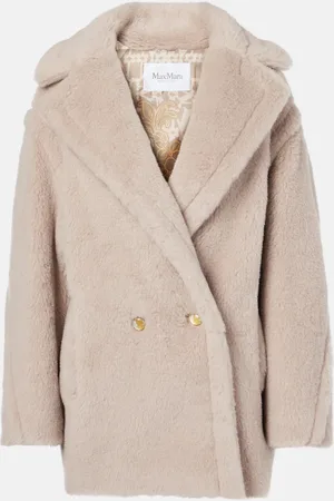 Max Mara Mantel Cuba aus Teddyfleece