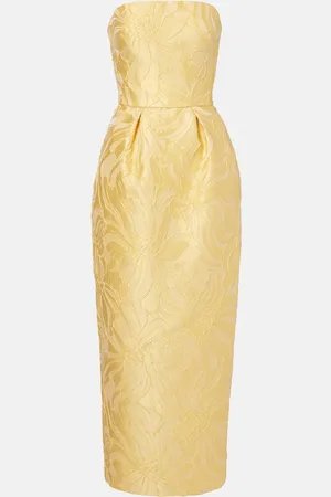 MONIQUE LHUILLIER Cocktailkleid aus Jacquard