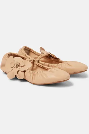 ZIMMERMANN Mary-Jane-Ballerinas Orchid aus Leder
