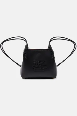 Etro Schultertasche Libra Pegaso Mini aus Leder