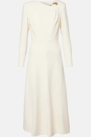 Roland Mouret Verziertes Cocktailkleid aus Satin