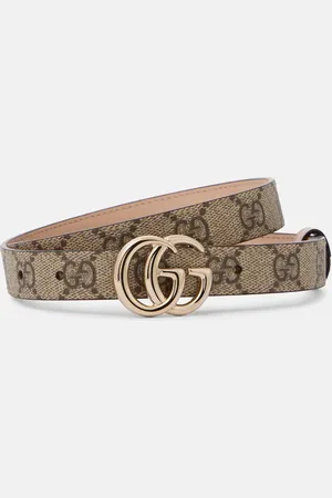 Gucci Wendbarer Gürtel GG Marmont aus Canvas