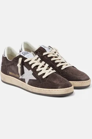 Golden Goose Sneakers Ball Star aus Veloursleder