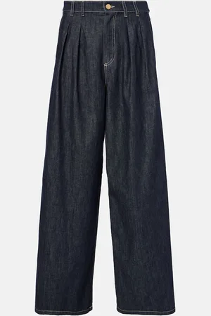 Max Mara Weite High-Rise-Hose