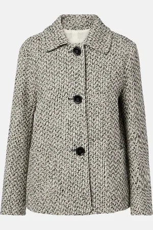 Max Mara Jacke aus Wolle und Baumwolle