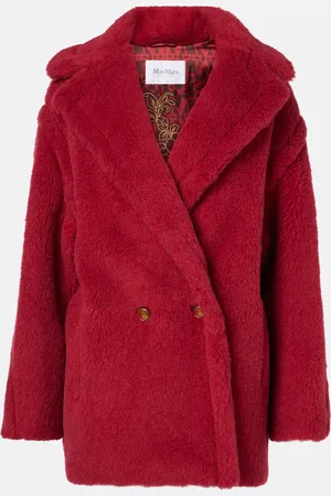 Max Mara Mantel Cuba aus Teddyfleece