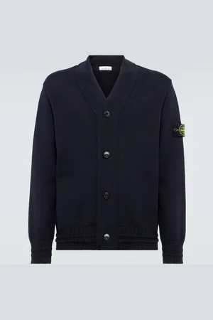 Stone Island Cardigan Compass aus Baumwolle