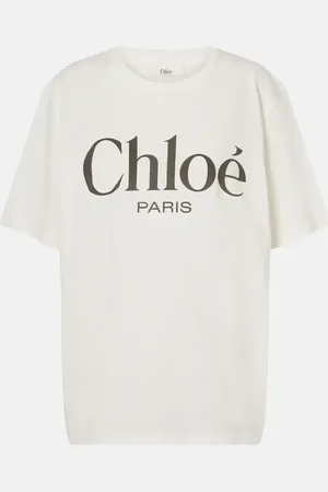 Chloé Chloé T-Shirt aus Baumwoll-Jersey