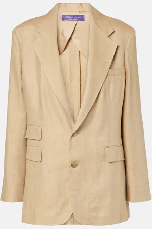 Ralph Lauren Blazer Russel aus Seide und Leinen