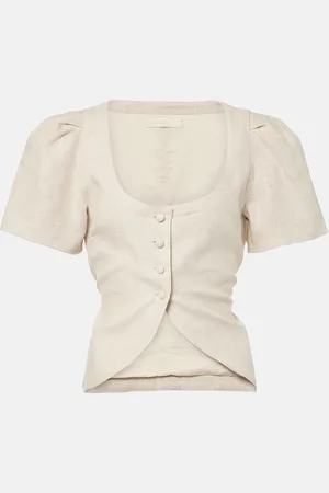 FAITHFULL THE BRAND Top Emma aus Leinen