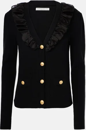 Alessandra Rich Cardigan aus Wolle und Kaschmir