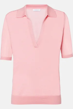 GABRIELA HEARST Polopullover Frank aus Kaschmir und Seide