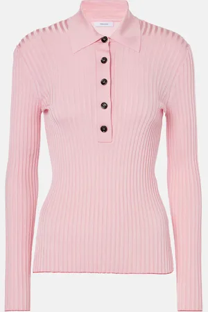 Salvatore Ferragamo Polopullover aus Rippstrick