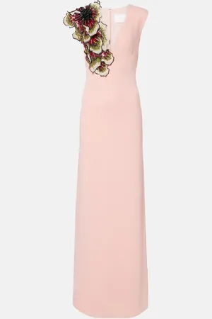 Costarellos Robe aus Crêpe
