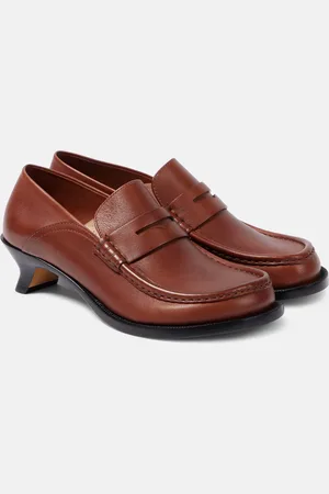 Loewe Loafer-Pumps Campo aus Leder