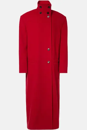 MAGDA BUTRYM Oversize-Mantel aus Wolle