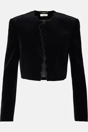 Chloé Chloé Jacke Spencer aus Samt