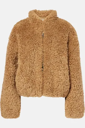 Marant Etoile Jacke Anasta aus Faux Fur