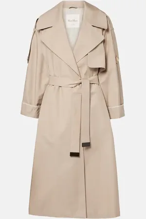 Max Mara Oversize-Trenchcoat aus Twill