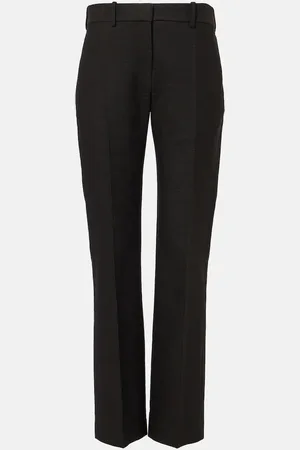 The Row Gerade Hose Selvie aus einem Baumwollgemisch