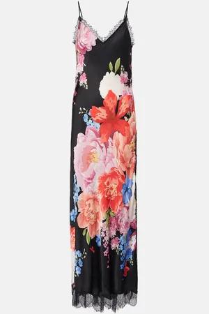 POUPETTE ST BARTH Bedrucktes Slipdress Lucia