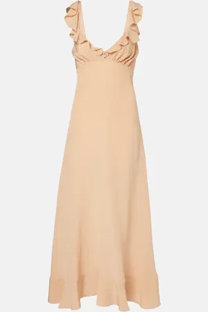 Chloé Chloé Maxikleid aus Crêpe de Chine aus Seide