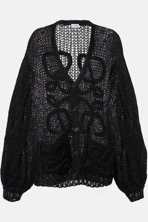 Loewe Cardigan Anagram aus einem Mohairgemisch