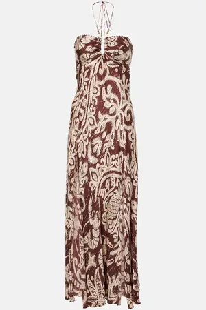 POUPETTE ST BARTH Verziertes Maxikleid Carla