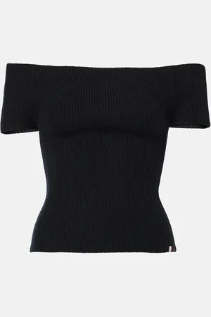 EXTREME CASHMERE Off-Shoulder-Top Libra