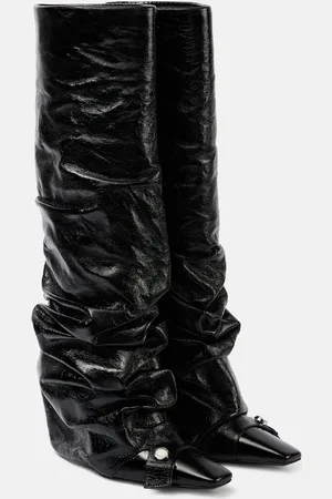 The Attico Stiefel Juno 95 aus Leder
