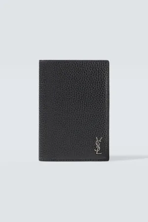 Saint Laurent Reisepass-Etui aus Leder