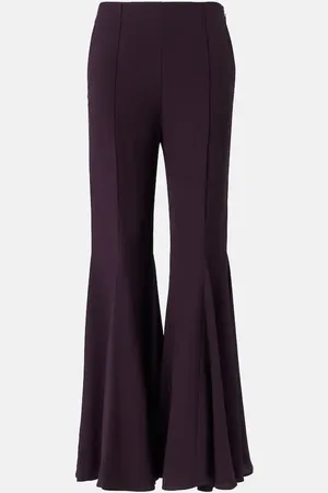Chloé Chloé Cropped-Schlaghose aus Satin