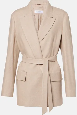 Max Mara Blazer Randers aus Wolle, Seide und Kaschmir