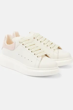 Alexander McQueen Sneakers Oversized aus Leder