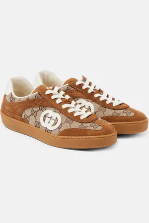 Gucci Sneakers GG mit Veloursleder