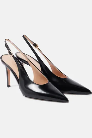 Gianvito Rossi Slingback-Pumps Robbie 85 aus Leder