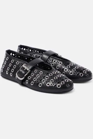 Alaïa Alaïa Verzierte Ballerinas Vienne aus Leder