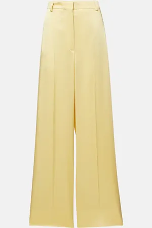 Stella McCartney Weite High-Rise-Hose