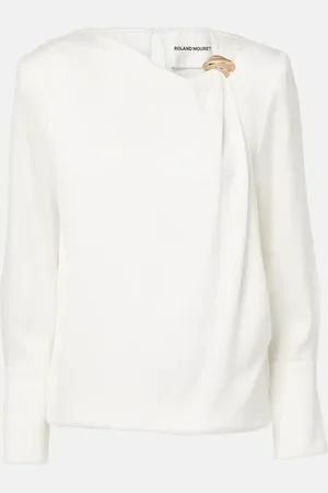 Roland Mouret Top aus Crêpe