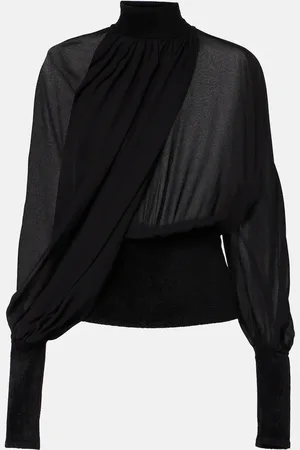 Alaïa Alaïa Top aus Georgette