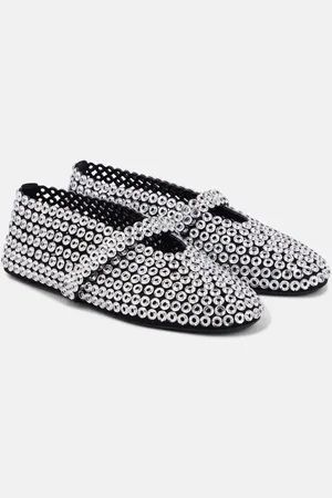 Alaïa Alaïa Verzierte Mary-Jane-Ballerinas