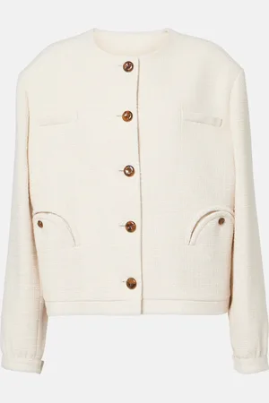 Blazé Milano Blazé Milano Jacke Missy Gliss aus einem Baumwollgemisch