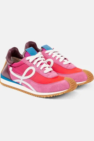 Loewe Sneakers Flow Runner 2.0 mit Veloursleder