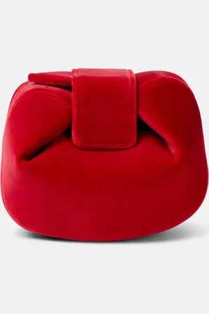 GABRIELA HEARST Clutch Soft Demi aus Samt