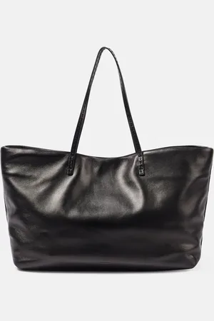 The Row Tote Nuance aus Leder