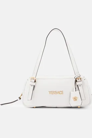 VERSACE Schultertasche Tag Bowling Medium aus Leder