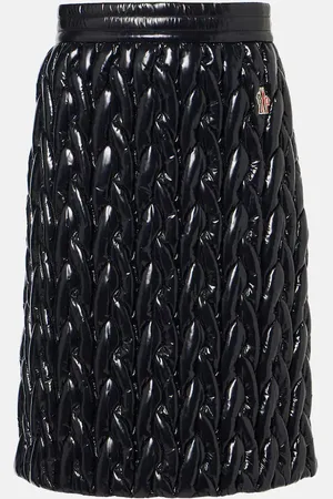 Moncler Midirock aus Matelassé