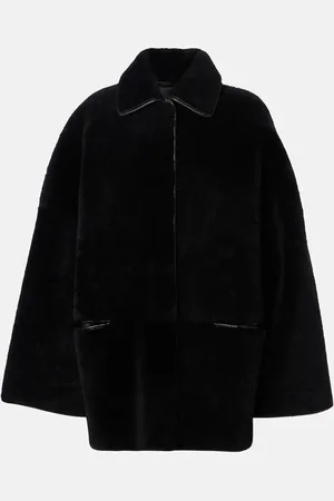 Totême Oversize-Jacke aus Shearling